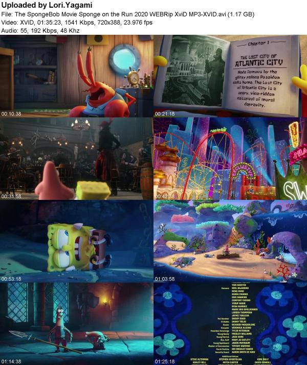 The SpongeBob Movie Sponge on the Run 2020 WEBRip XviD MP3-XVID