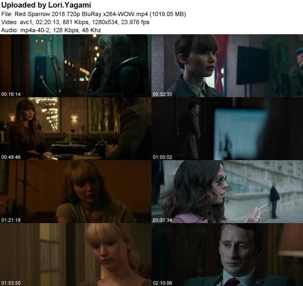 Red Sparrow 2018 BluRay 720p x264-WOW