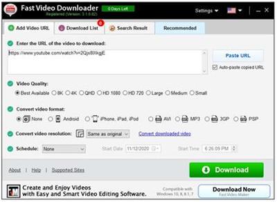 Fast Video Downloader 3.1.0.82 Multilingual Portable