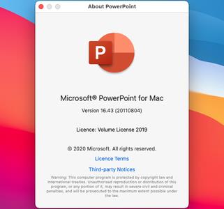 Microsoft PowerPoint 2019 for Mac v16.43 VL  Multilingual 06d113ce8f29a91af1c0d581f234aebf