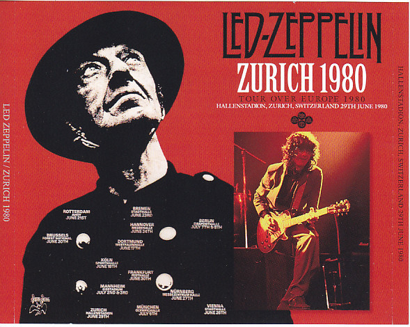 Led Zeppelin - Zurich, Switzerland 1980 (2CD)