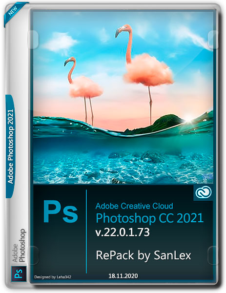 Adobe Photoshop 2021 22.0.1.73 RePack by SanLex (Multi/RUS/2020)