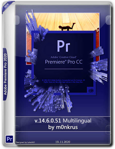 Adobe Premiere Pro 2020 v.14.6.0.51 Multilingual by m0nkrus (2020)