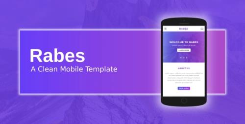 ThemeForest - Rabes v1.0 - A Clean Mobile Template - 22040196