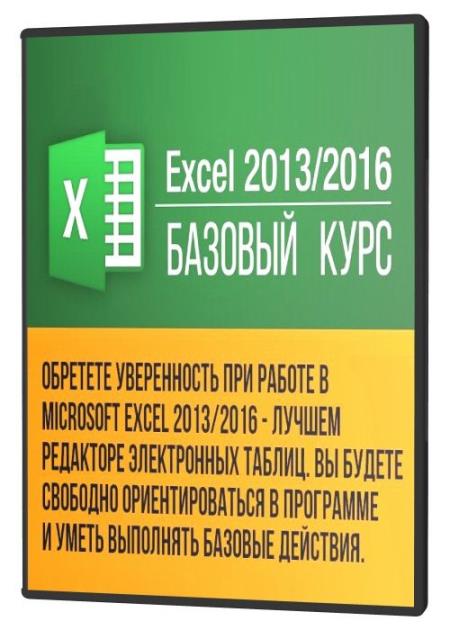 Excel 2013/2016: базовый курс (2020)