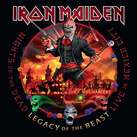 Iron Maiden - Nights of the Dead, Legacy of the Beast: Live in Mexico City (2CD) (2020)