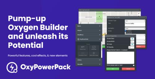 OxyPowerPack v2.0.3 - Power Features And Elements For Oxygen Builder - NULLED