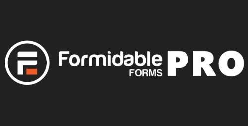 Formidable Forms Pro v4.09.01 - WordPress Form Builder + Add-Ons