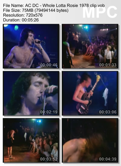 AC/DC - Whole Lotta Rosie 1978