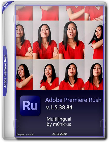 Adobe Premiere Rush v.1.5.38.84 Multilingual by m0nkrus (2020)