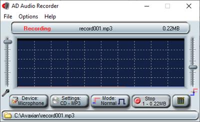Adrosoft AD Audio Recorder  2.4.3