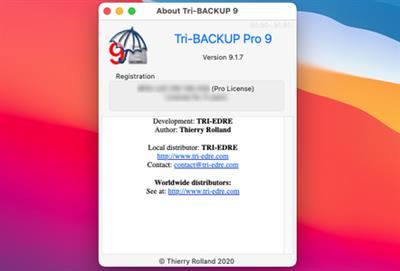 Tri BACKUP Pro 9.1.7 macOS