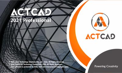 ActCAD Professional 2021 v10.0.1447 (x64) Multilingual