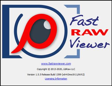 FastRawViewer 1.7.0 Build  1684