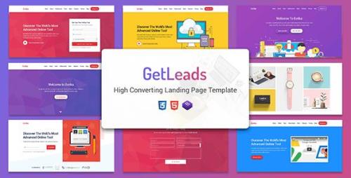 ThemeForest - GetLeads v1.0 - Marketing HTML Landing Page Template - 29377413