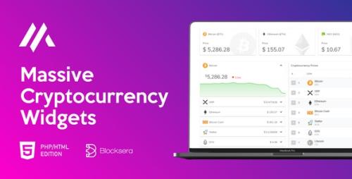CodeCanyon - Massive Cryptocurrency Widgets v1.3.1 - PHP/HTML Edition - 23098271