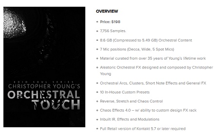 8dio - Soul Series: Christopher Young - Orchestral Touch (KONTAKT) Fddb8741101ab8fce5792bc02fc9b7d6