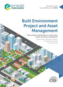 Data Analytics and Big Data in Construction Project and Asset Management