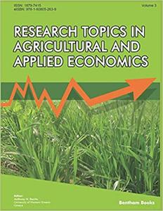 Research Topics in Agricultural and Applied Economics Volume 3