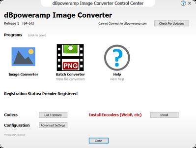 dBpoweramp Image Converter R2 Premier 2.0.0.1 Portable