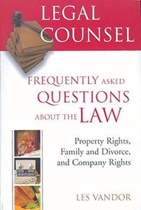 Legal Counsel Book 2 Frequently Asked Questions About the Law