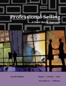 Professional Selling A Trust-Based Approach