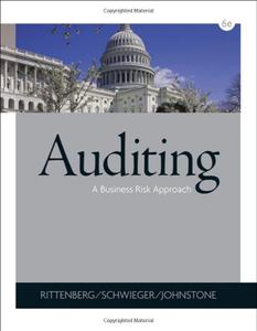 Auditing A Business Risk Approach
