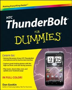 HTC ThunderBolt For Dummies 