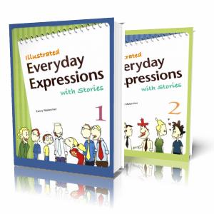 Illustrated Everyday Expressions with Stories, Books 1-2