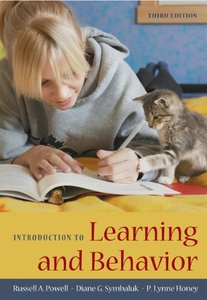 Introduction to Learning and Behavior, 3 edition