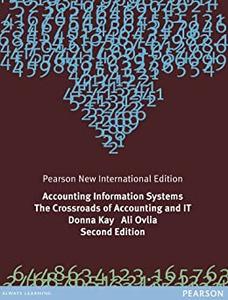 Accounting Information Systems Pearson New International Edition