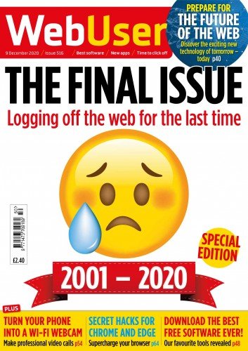 WebUser - Issue 516, Final Issue, 09 December 2020