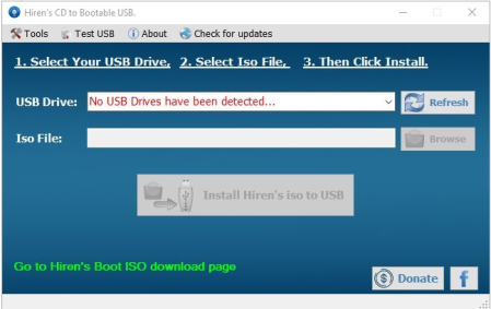 Hiren's CD To Bootable USB 2.3.4.0