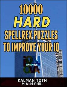 10000 Hard Spellrex Puzzles to Improve Your IQ