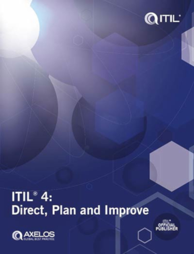 Обложка книги AXELOS - ITIL 4 Direct, Plan, Improve [2020, PDF, ENG]