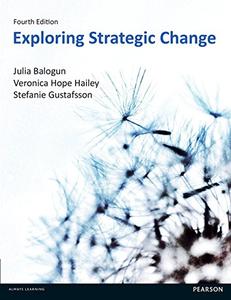 Exploring Strategic Change 4th Edition