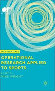 Operational Research Applied to Sports 