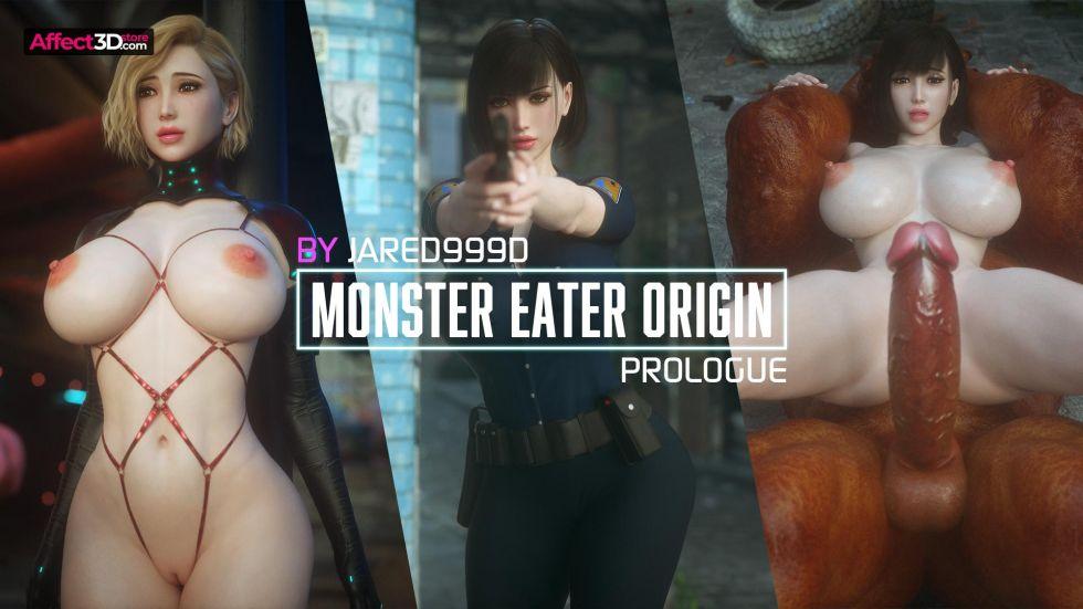 [Comix] Monster Eater Origin (Jared999D, Affect3dstore.com) [3DCG, Ahegao, Big Ass, Big Tits, Creampie, Gangbang, Huge Cock, Monster, Stomach Bulge] [JPG]