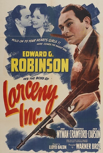 Корпорация "Ограбление" / Larceny, Inc. (1942) DVDRip