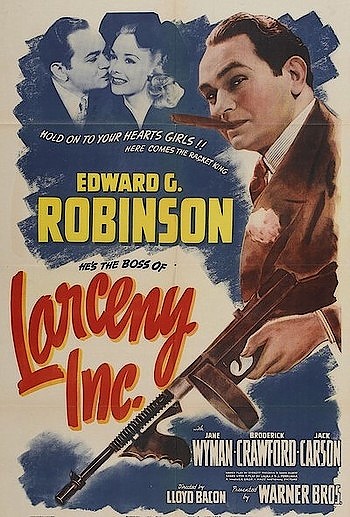 Корпорация "Ограбление" / Larceny, Inc. (1942) DVDRip