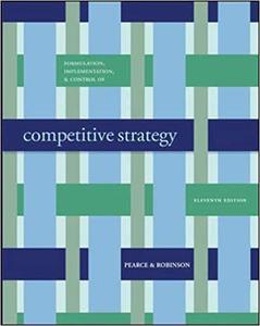 Formulation Implementation, and Control of Competitive Strategy
