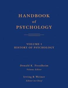 Handbook of Psychology, Forensic Phsycology