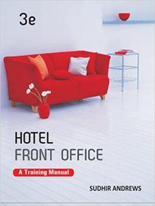 Hotel Front Office A Training Manual