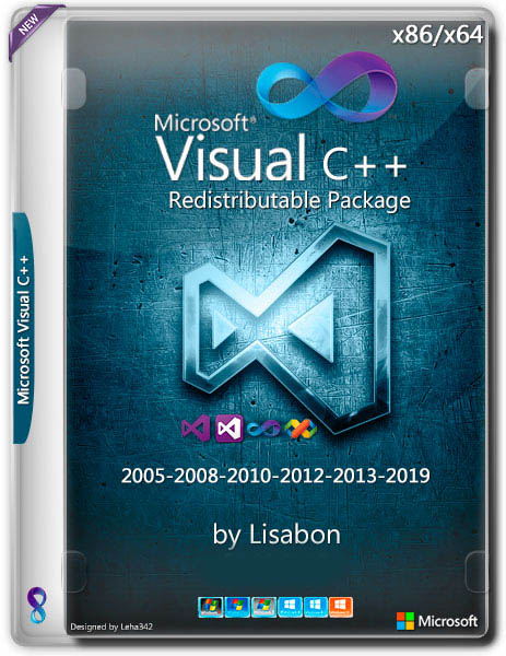 Microsoft Visual C++ 2005-2008-2010-2012-2013-2019-2022 Redistributable Package Hybrid (x86/x64) (Ru) (23.01.2022)