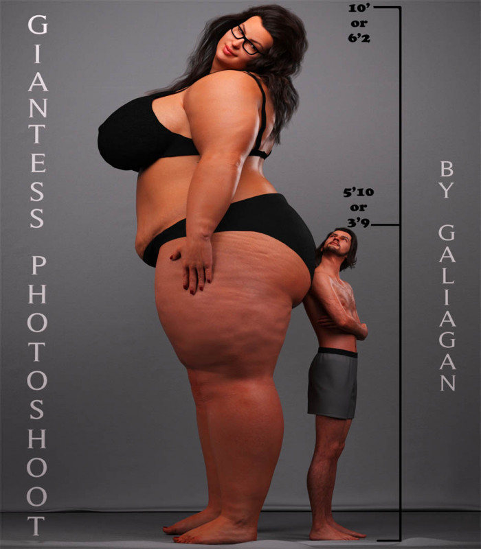 (Big Ass) Galiagan - Giantess Photoshoot Bbw