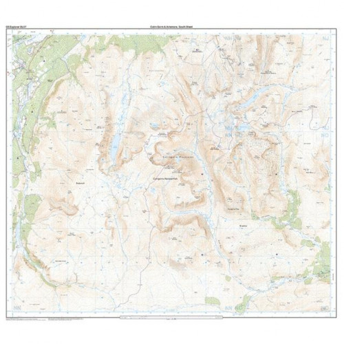 OS Cairngorms Landranger Map (PNG)