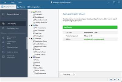 Auslogics Registry Cleaner Professional 9.0.0.1 Multilingual + Portable