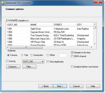 Advanced CSV Converter 6.89