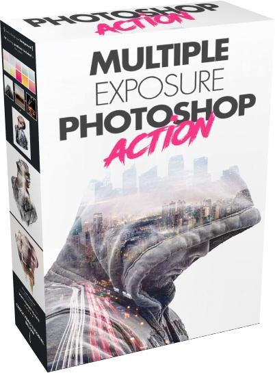 GraphicRiver - Multiple Exposure Photoshop Action