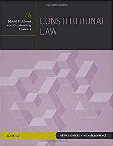 Constitutional Law Model Problems and Outstanding Answers
